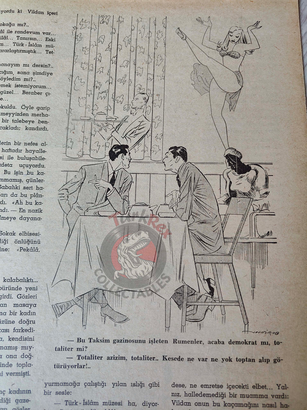 Akbaba 1941 Humor Magazine Turkish Turkey The Tripartite Pact WW2 era Germany Yugoslavia