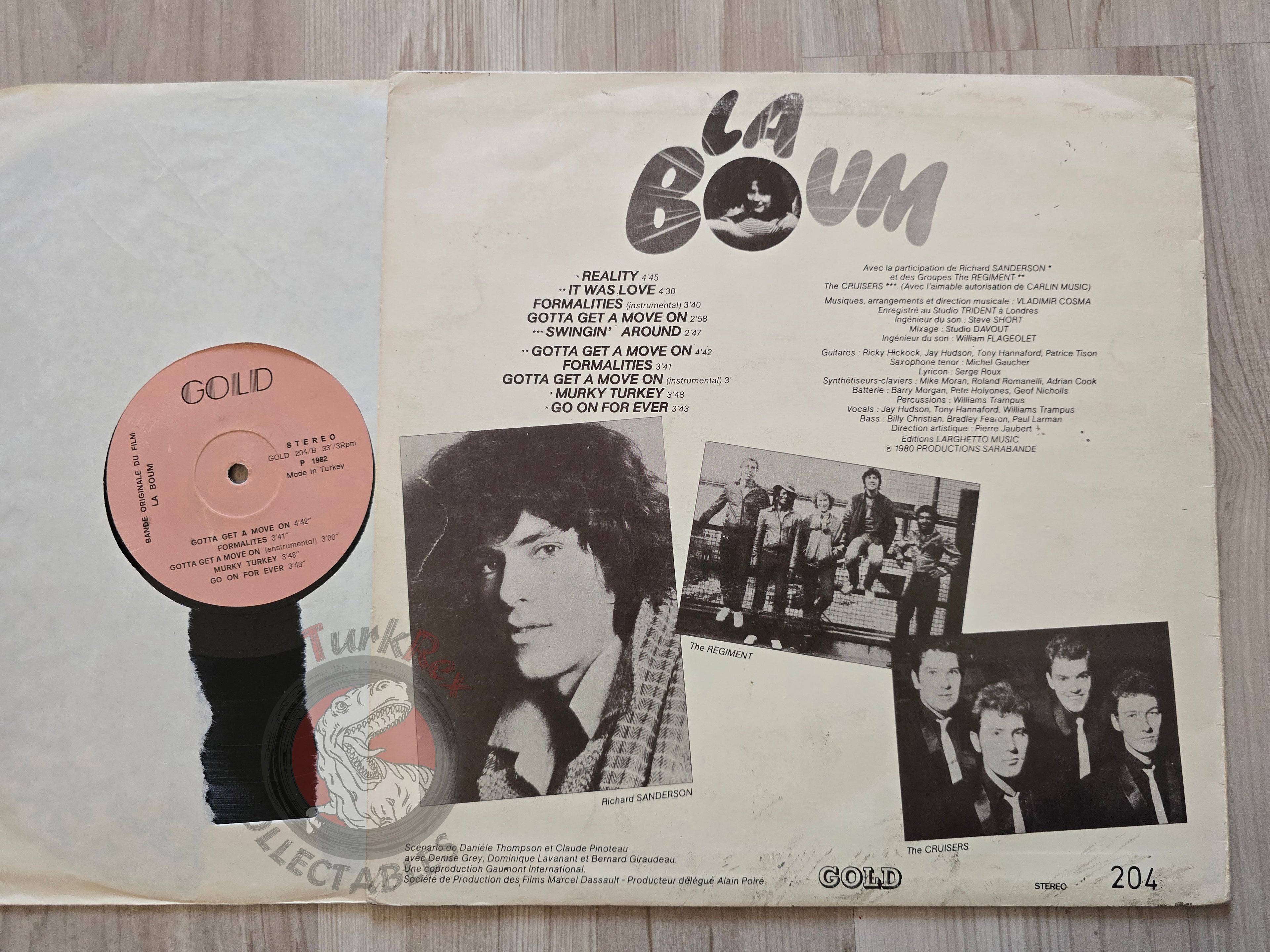 La Boum OST – Vladimir Cosma Turkish Pressing Vinyl Turkey Edition