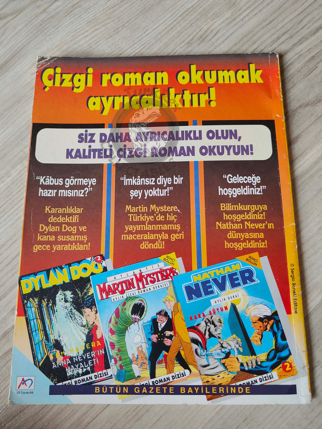 Zagor #1 1996 Conquistadores Turkish Comic Turkey