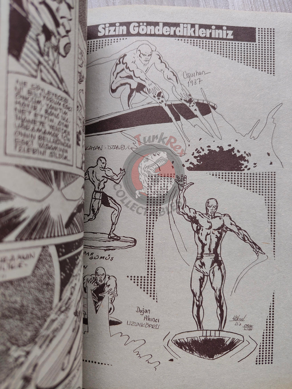 Silver Surfer #13 1988 Turkish Comic Turkey Vol 2 #1 What If? #37 Marvel Saga #25