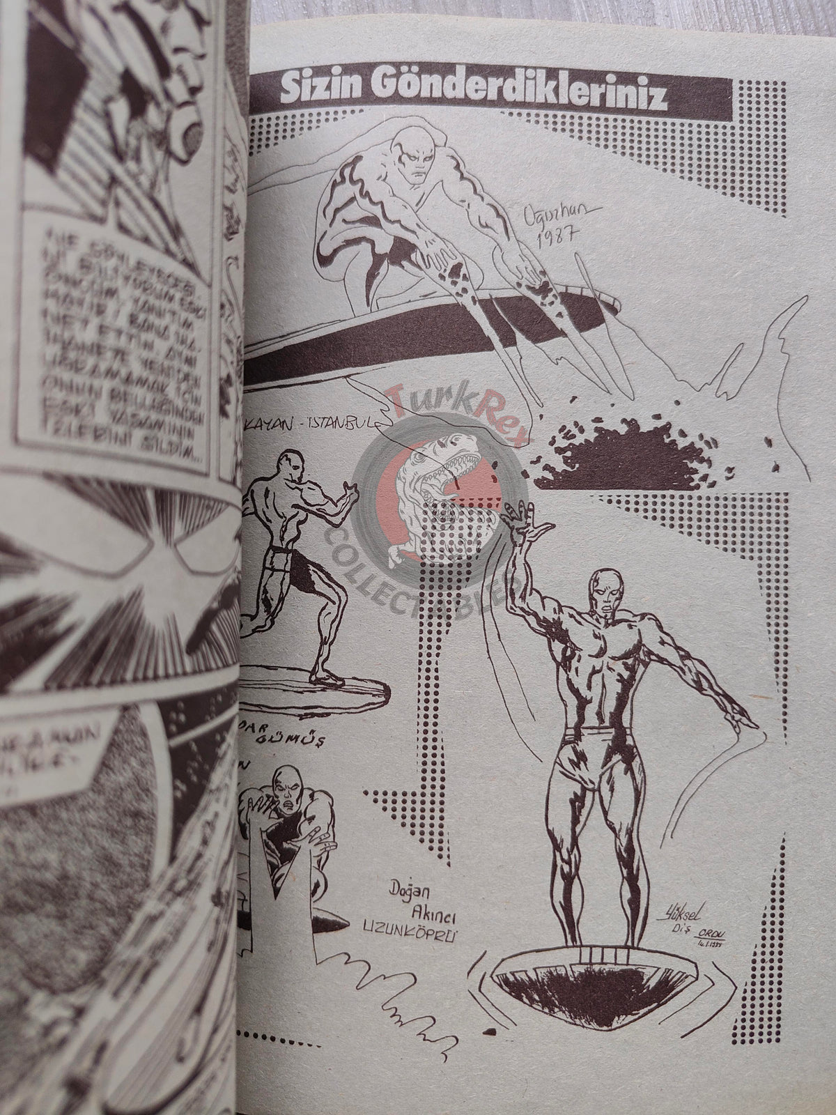 Silver Surfer #13 1988 Turkish Comic Turkey Vol 2 #1 What If? #37 Marvel Saga #25