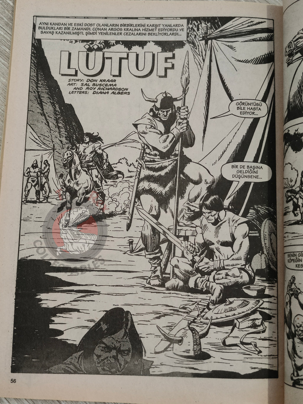 Conan #23 The Savage Sword of Conan #39 Turkish Comic Turkey