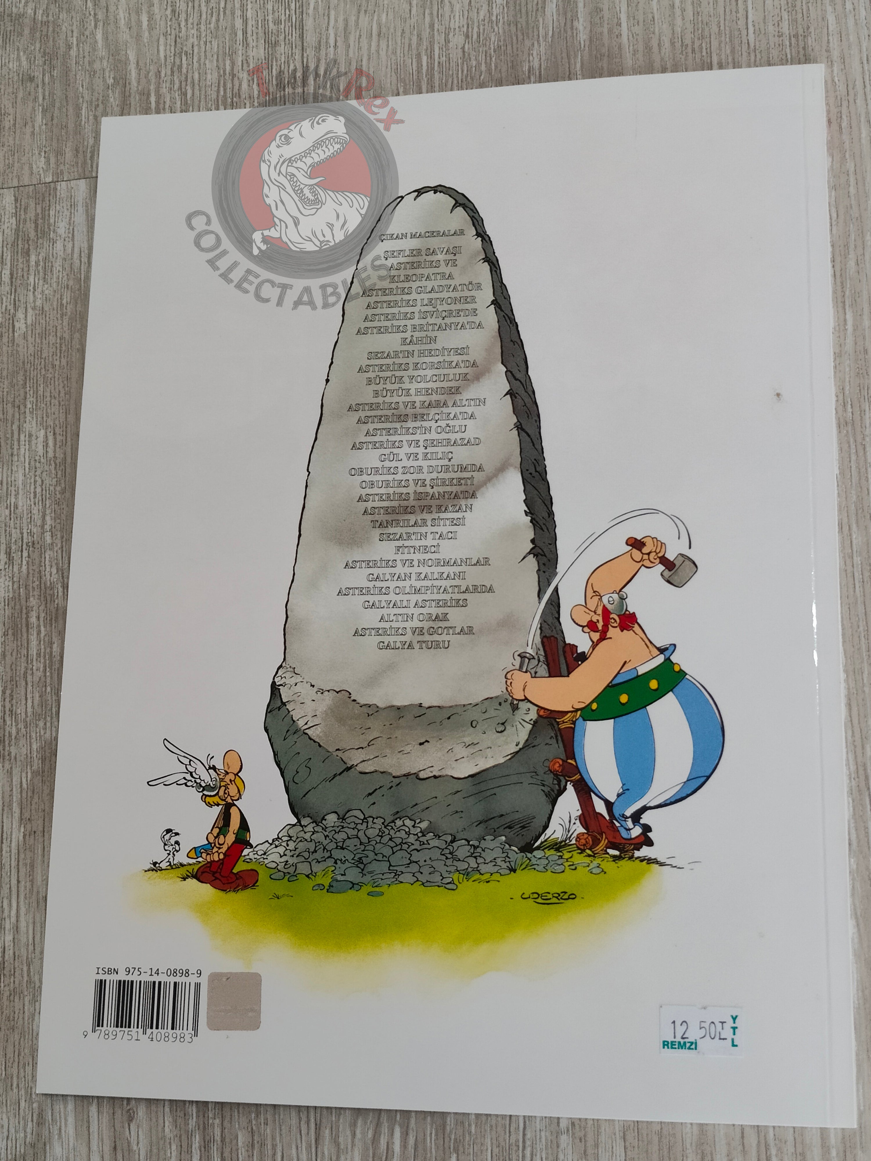 Asterix – Asterix and the Banquet 2006 1st Edition Turkish Edition Comic Turkey