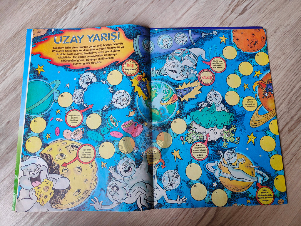 Casper the Friendly Ghost Magazine – Issue #13 1996 Turkish Comic Turkey