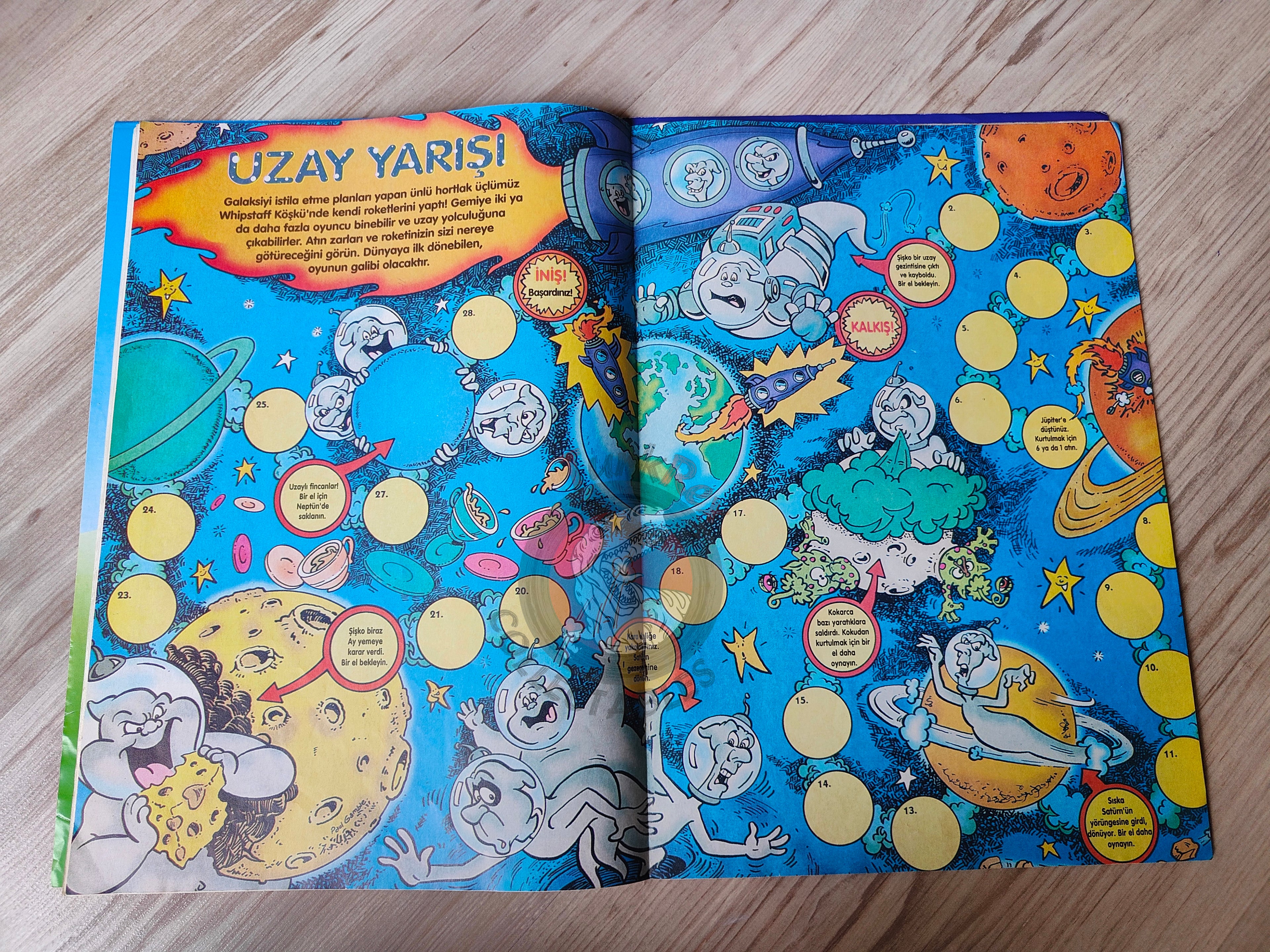 Casper the Friendly Ghost Magazine – Issue #13 1996 Turkish Comic Turkey