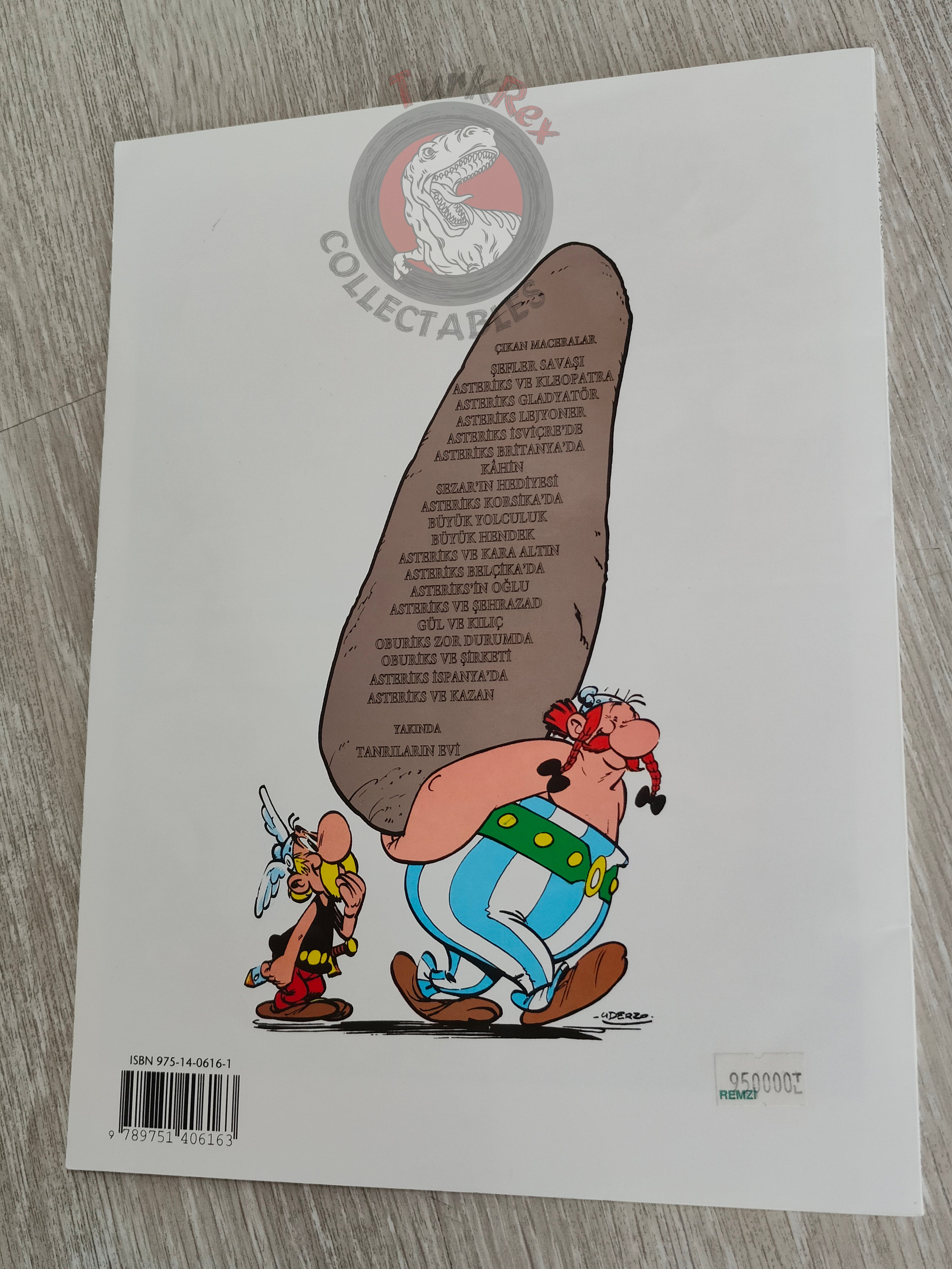 Asterix – Asterix and the Cauldron 1998 1st Edition Turkish Edition Comic Turkey