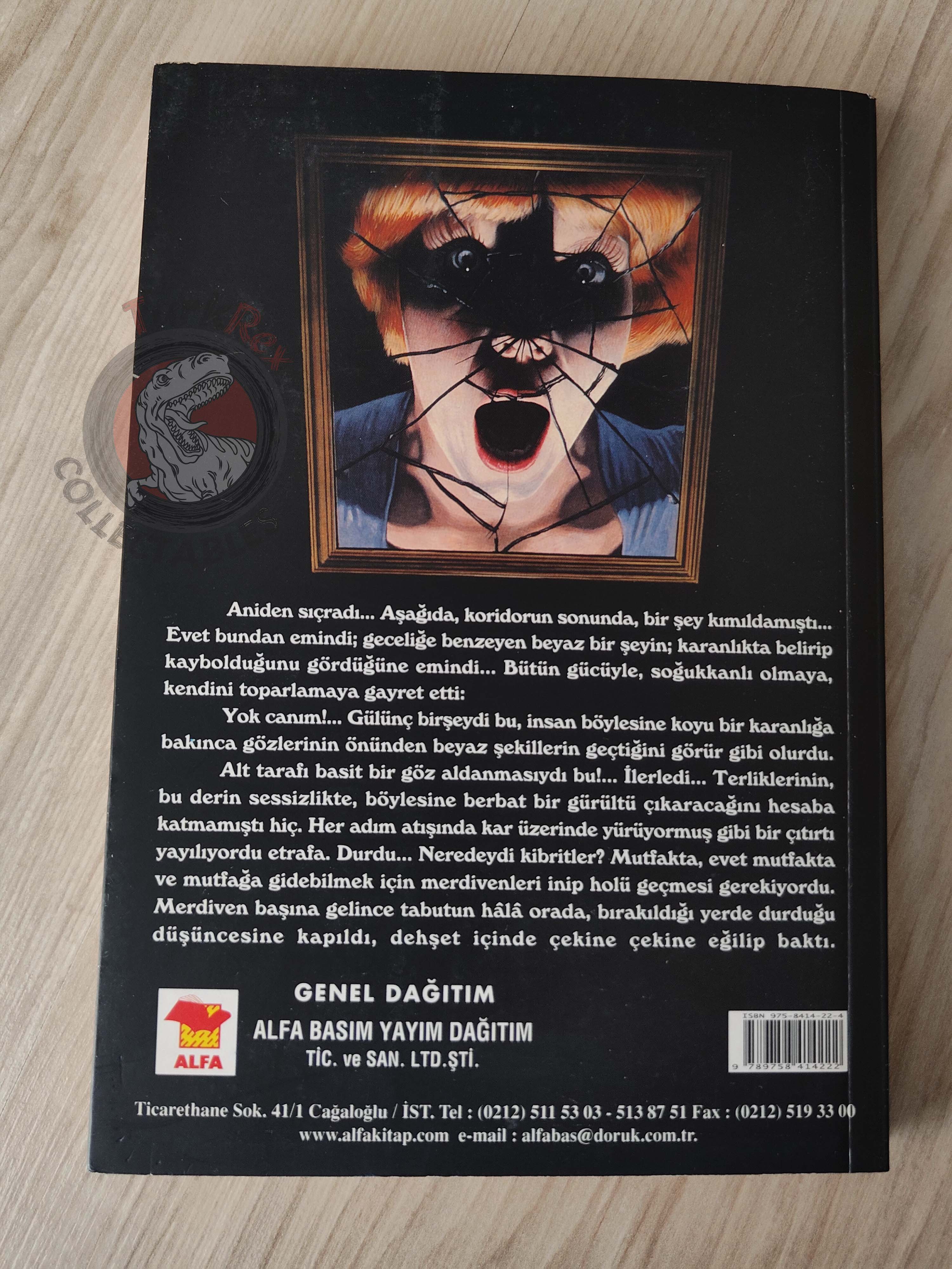 Benoît Becker – Le Sceau de Frankenstein 2000 1st Turkish Book Turkey