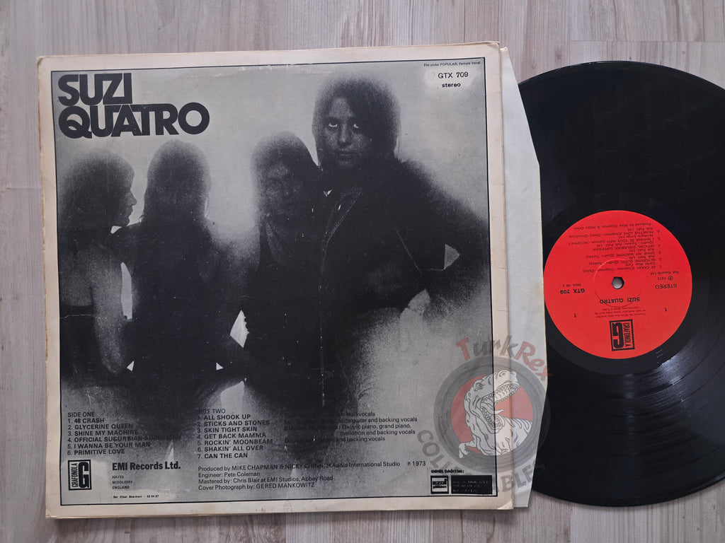 Suzi Quatro – Suzi Quatro Turkish Pressing Vinyl Turkey Edition