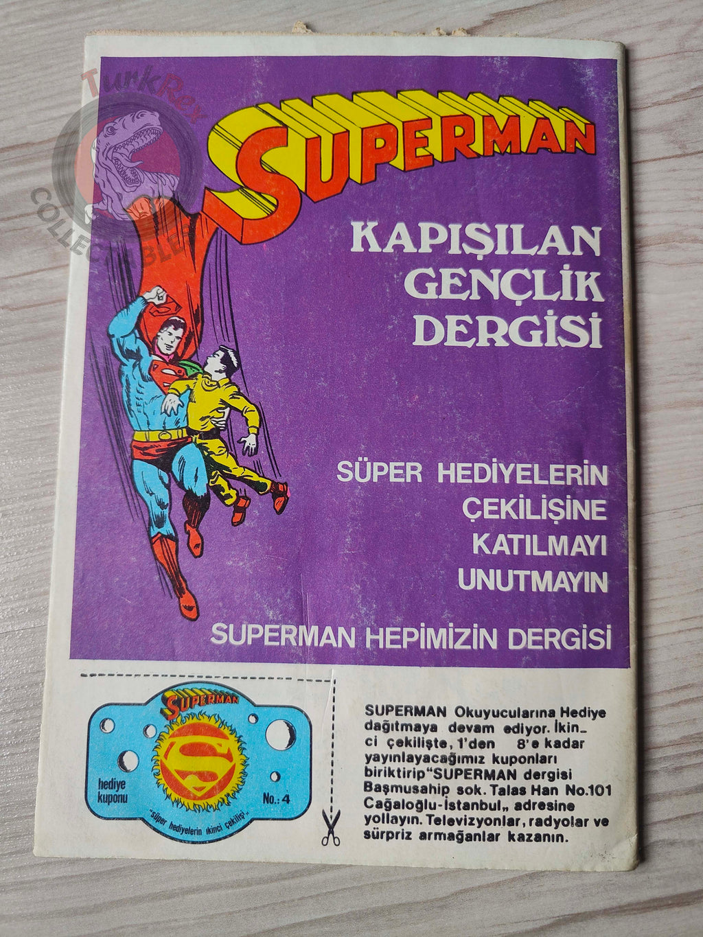 Superman #17 1980 Turkish Comic Turkey Action Comics  #399