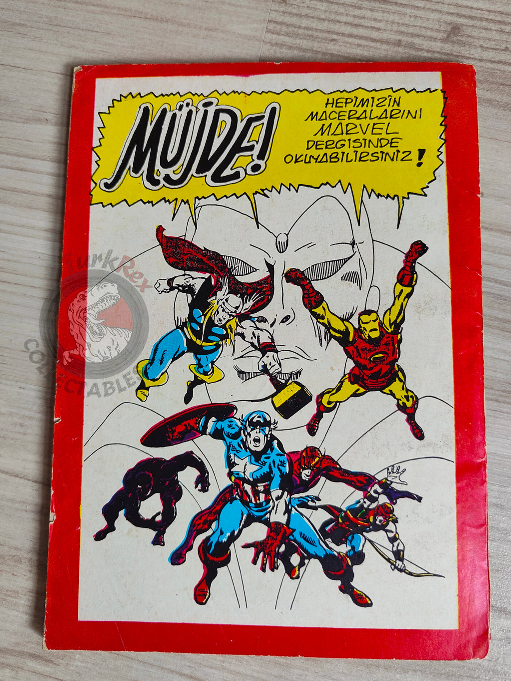 Hulk #11 1988 Turkish Comic Turkey cover Rampaging Magazine #1 #138