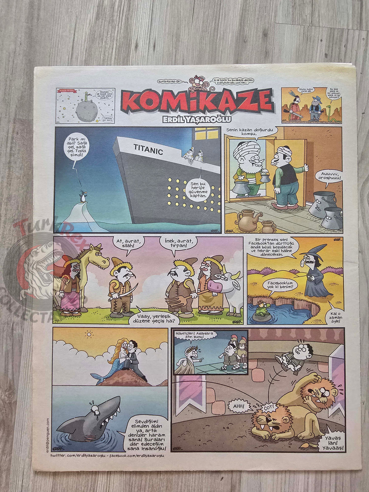 Penguen Humor Magazine 2013  The Little Prince Turkish Turkey Antoine de Saint-Exupéry Le petit