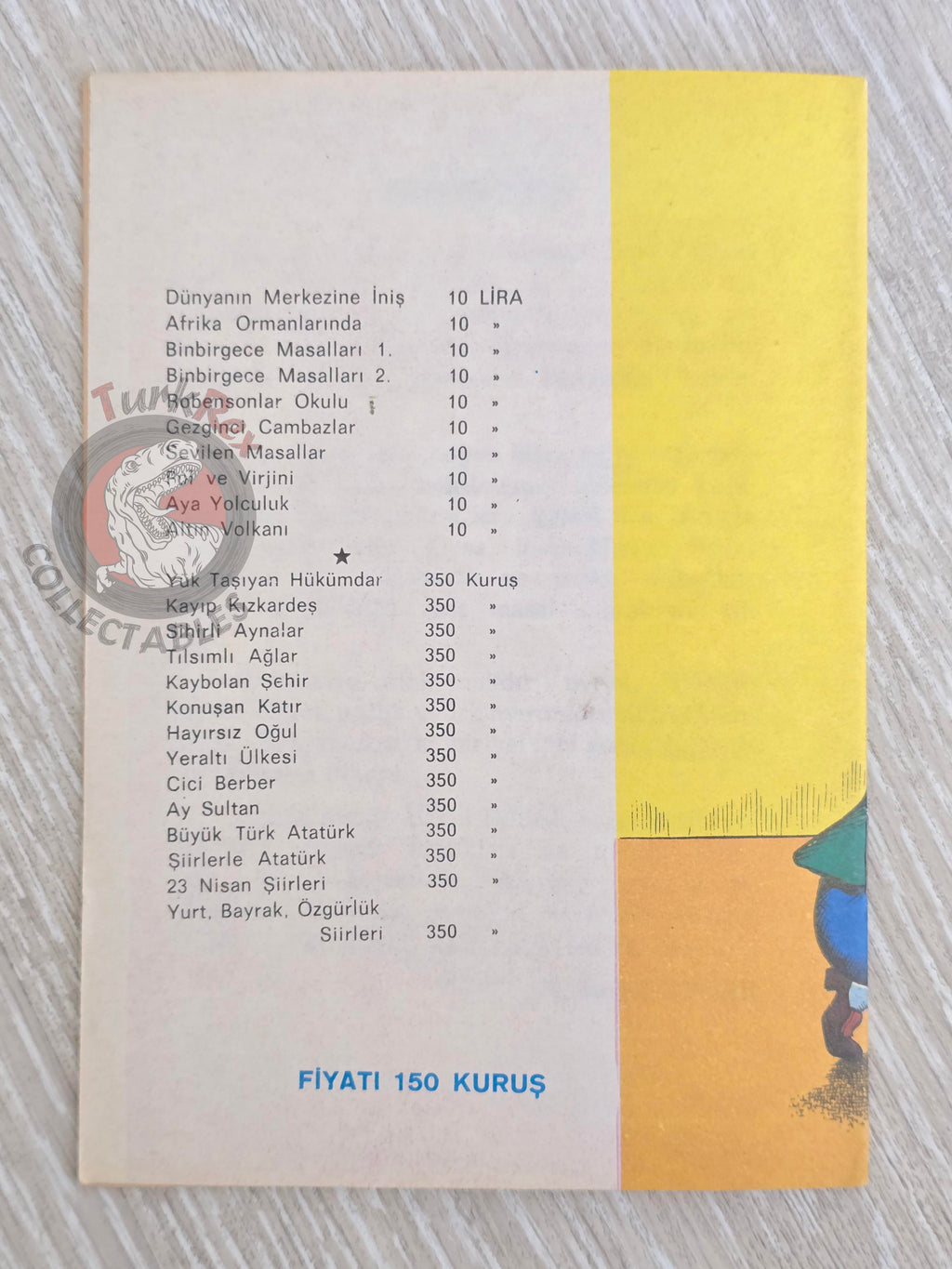Grimm Brothers – Cinderella 1975 Turkish Book Turkey Illustrated