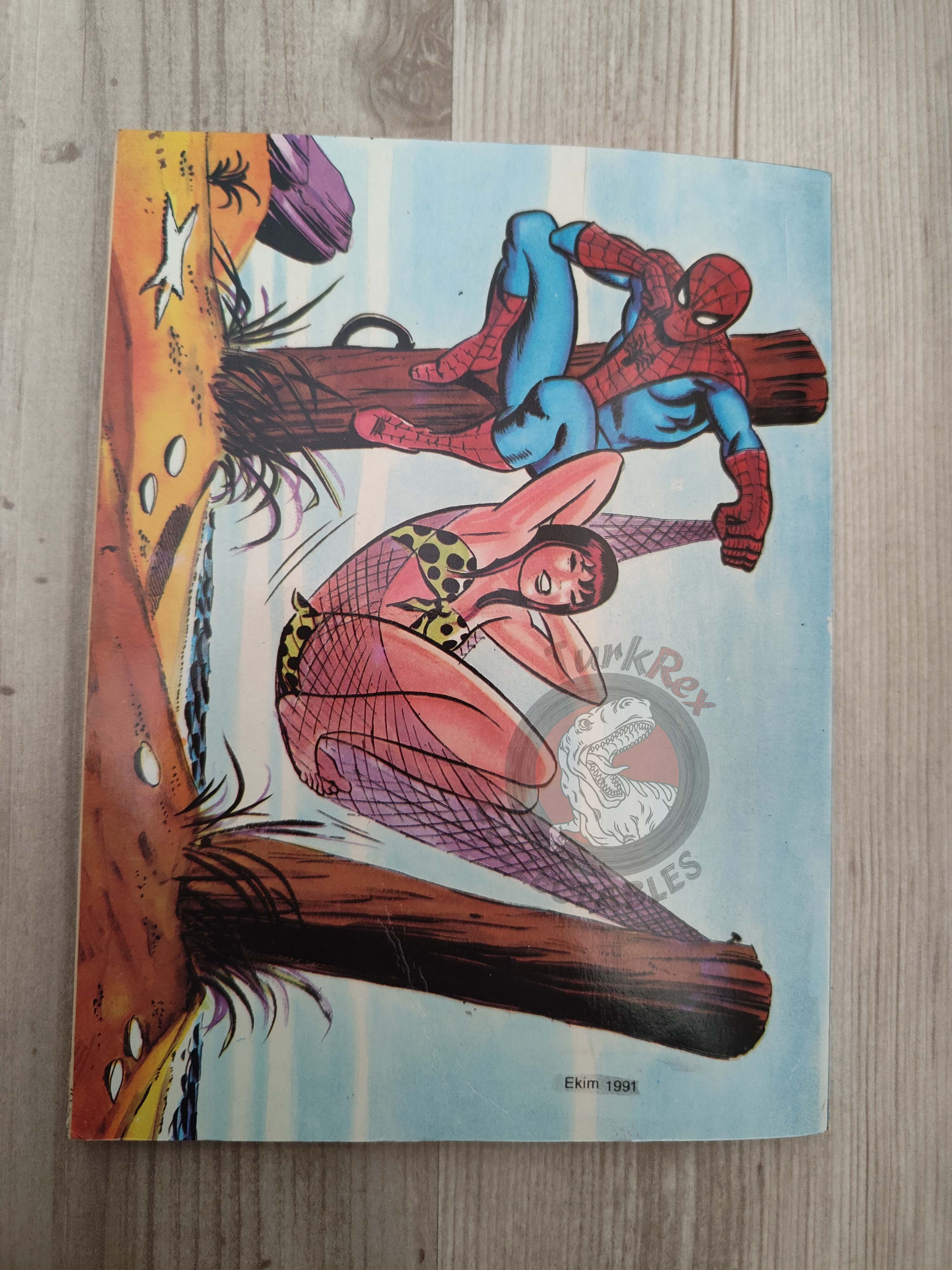 Spider-Man #135 1991 Turkish Comic Turkey Spectacular #168 #169 #170 #173 cover #6