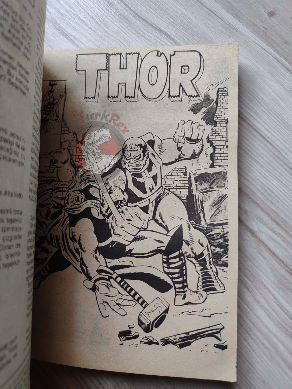 Thor #4 1985 Turkish Comic Turkey The Mighty Thor #193–196 Silver Surfer
