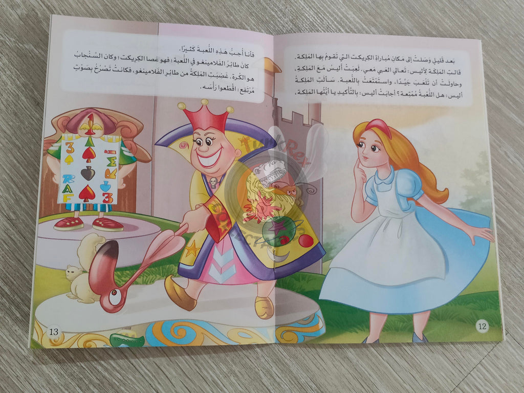 Lewis Carroll – Alice in Wonderland 2000s Arabic Book Turkey Illustrated