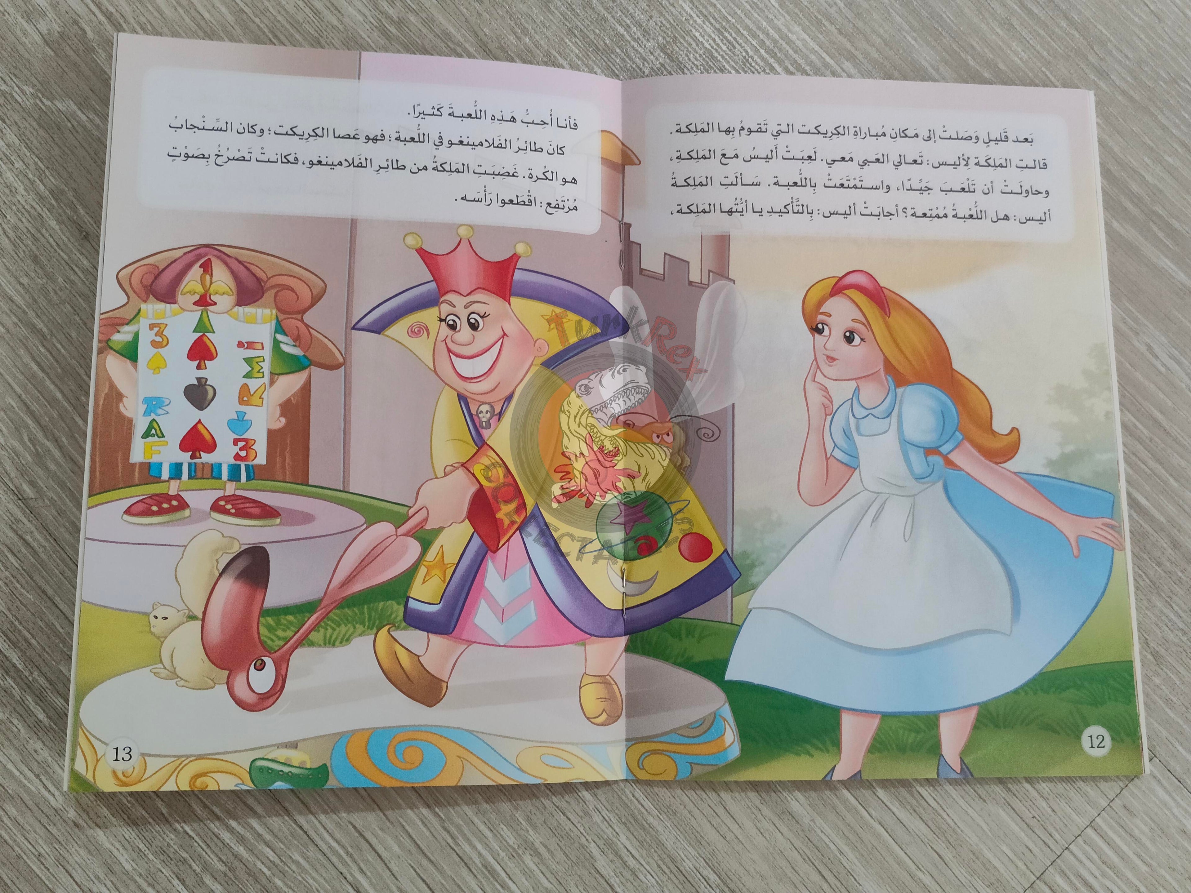 Lewis Carroll – Alice in Wonderland 2000s Arabic Book Turkey Illustrated