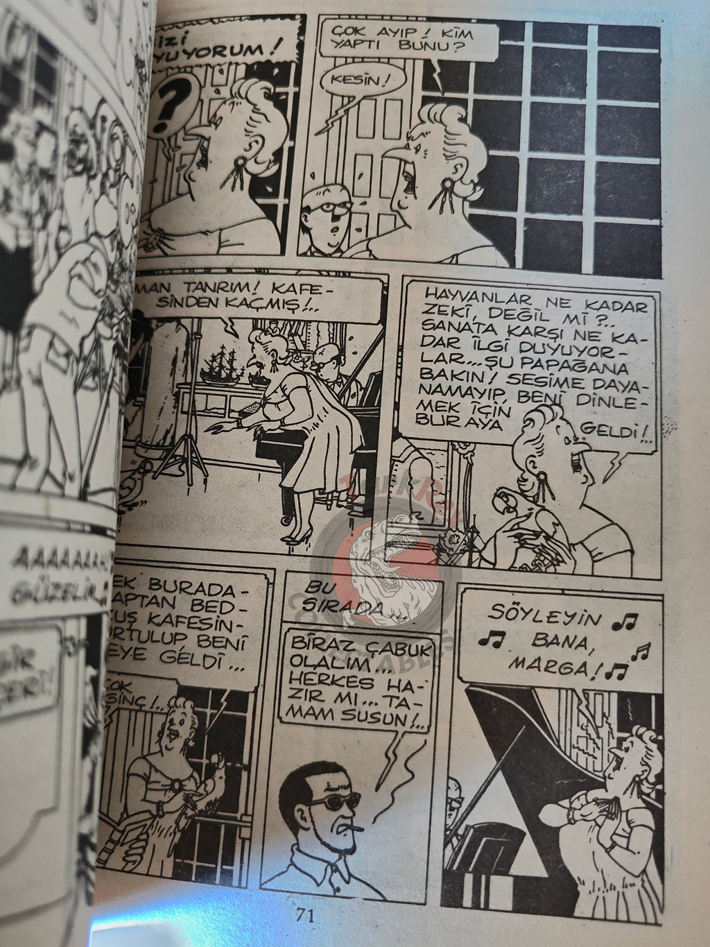 Tintin – The Castafiore Emerald  mid 1980s Turkish Edition Comic Turkey 1