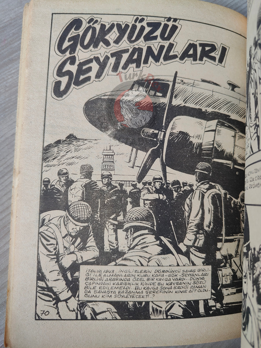 War Picture Library Special #7 1982 Turkish Comic Turkey WW2 stories