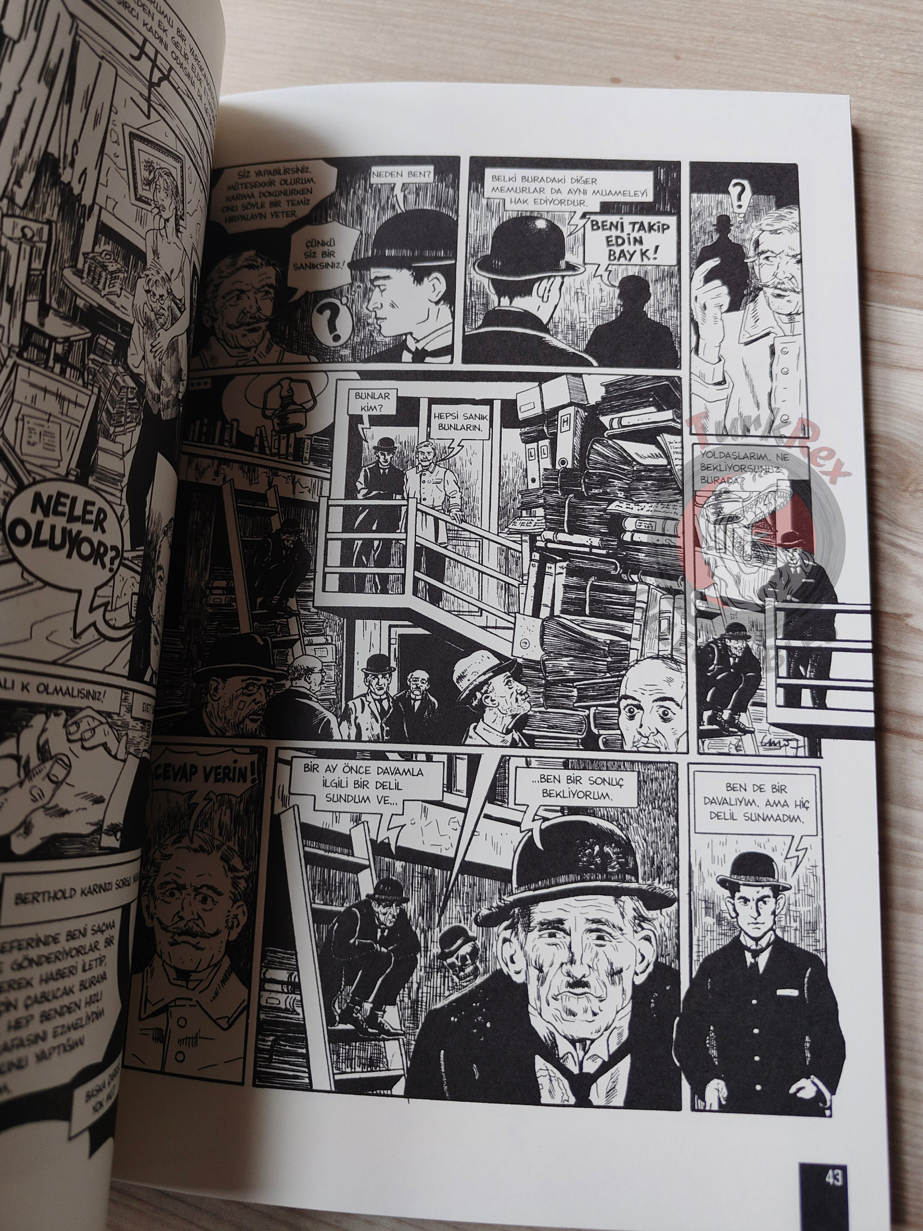 The Trial – Franz Kafka Turkish Comic Turkey Chantal Montellier