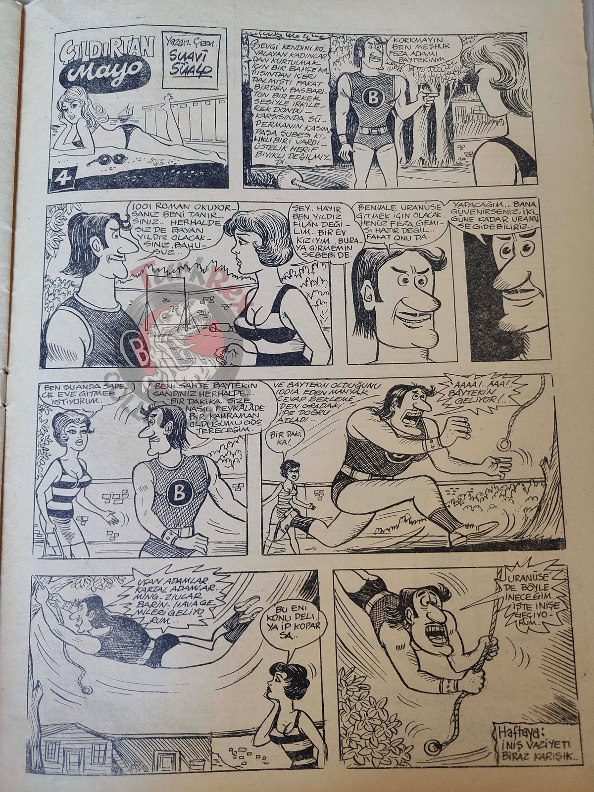 Akbaba 1969 Votes on the Moon: Apollo 11 Turkish Magazine Turkey Space 12 USA