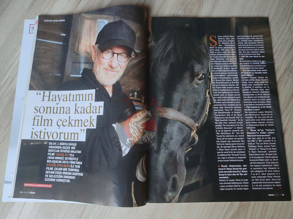 Sinema 2012 Star Wars: Episode I – The Phantom Menace Turkish Mag Turkey Steven Spielberg