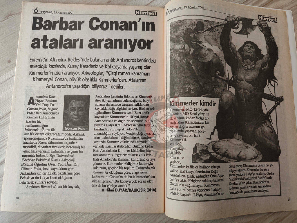 Conan #25 The Savage Sword of Conan #42 Turkish Comic Turkey