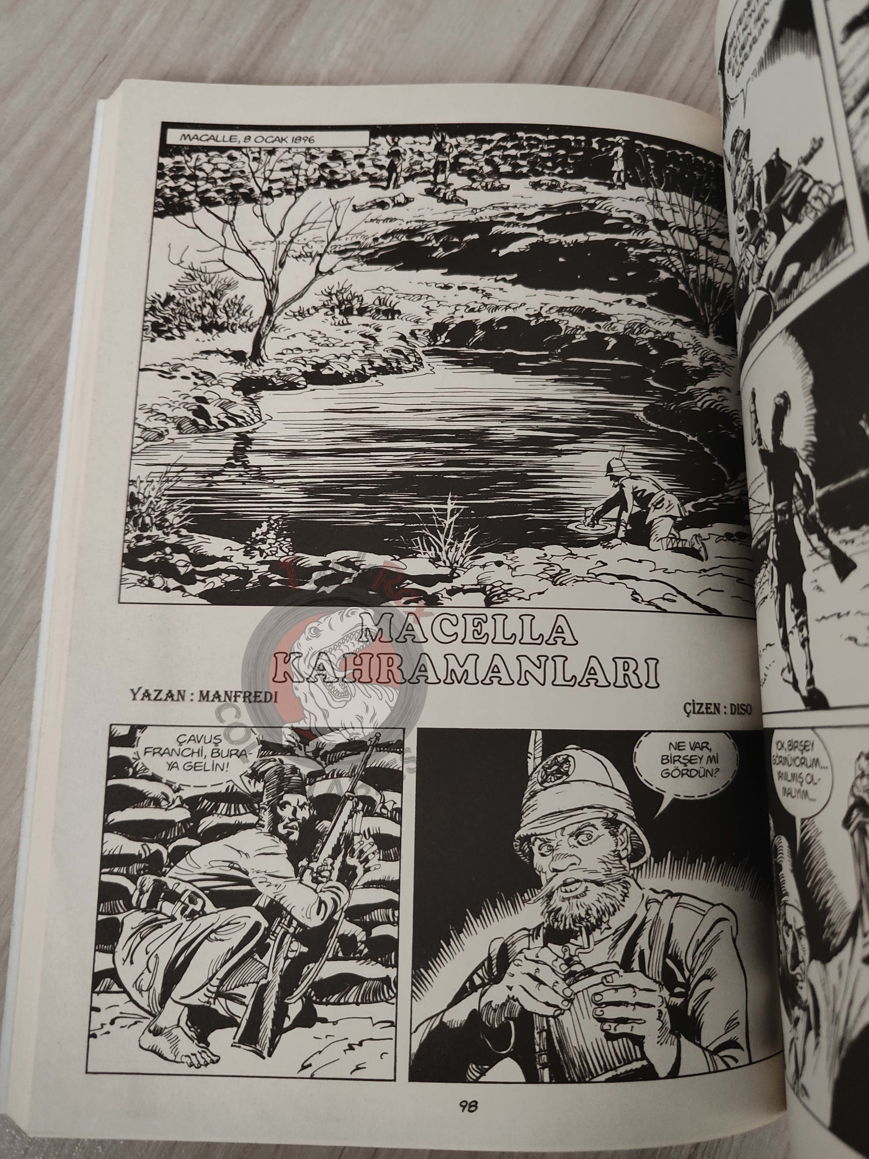 Volto Nascosto Vol #3 La fortezza Turkish Comic Turkey Bonelli #5 #6