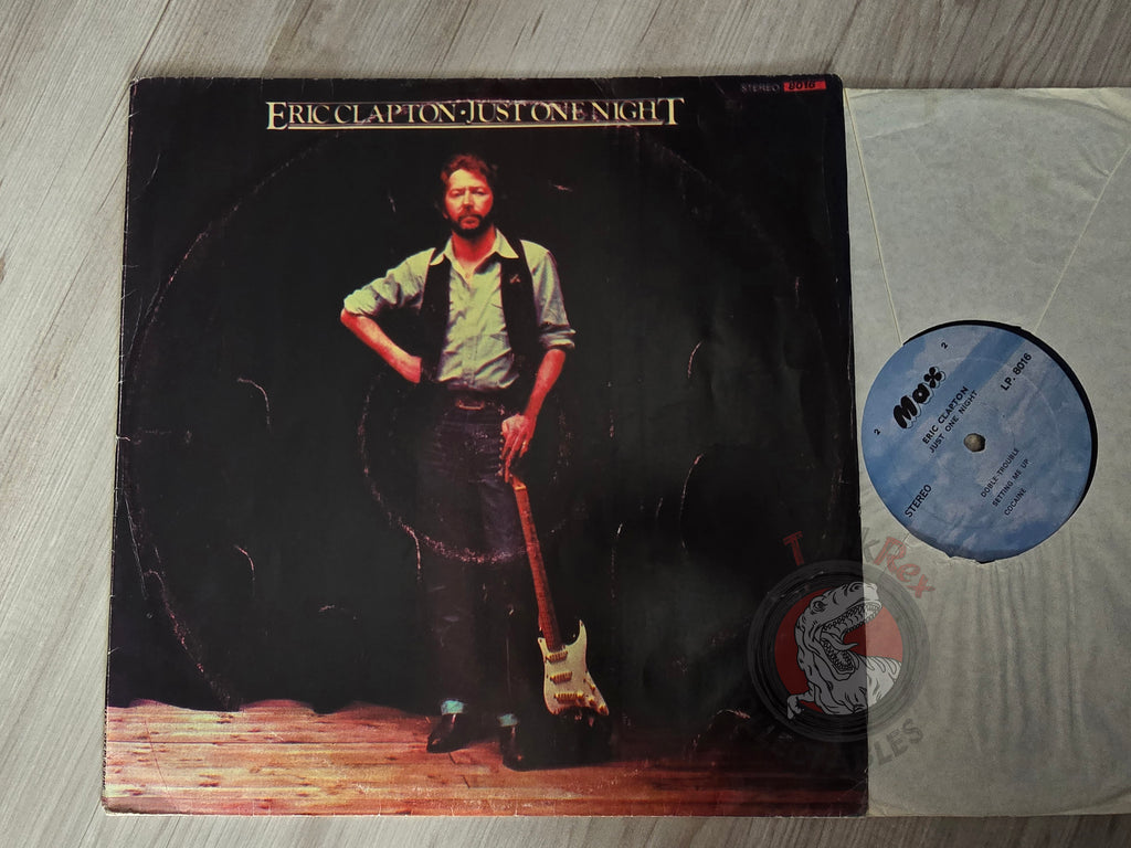 Eric Clapton – Just One Night Turkish Pressing Vinyl Turkey Edition