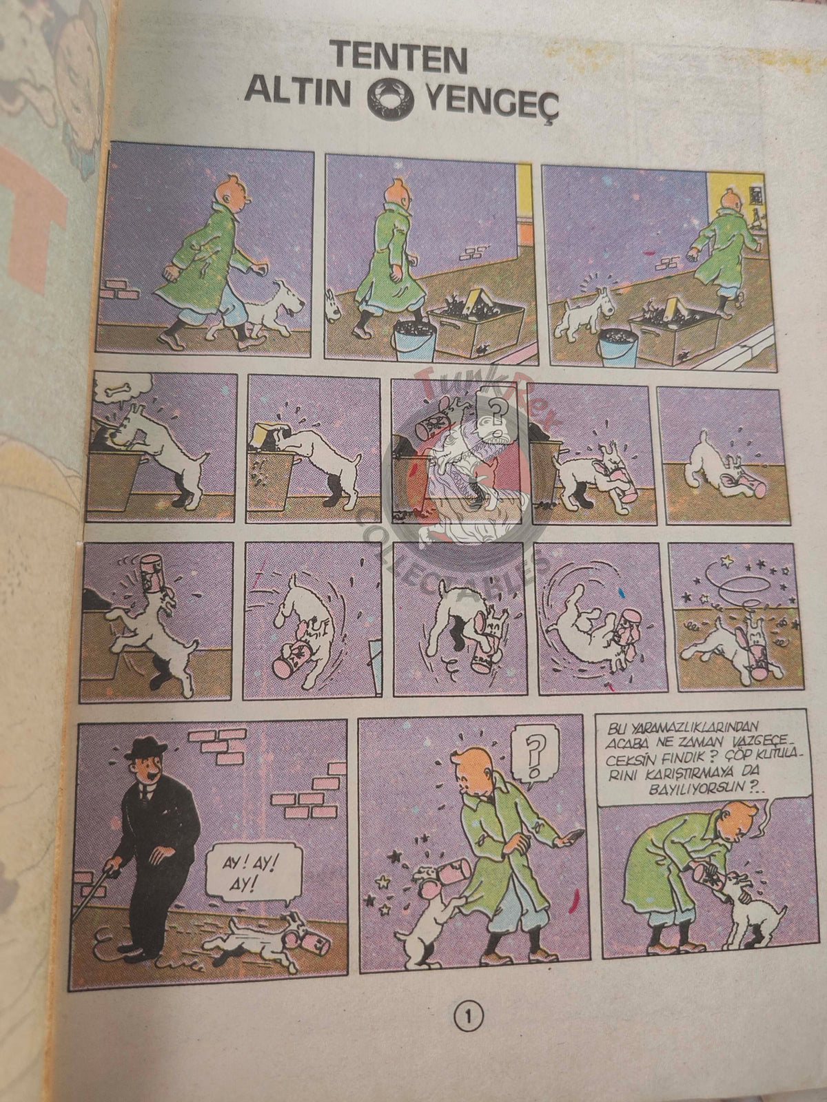 Tintin – Lot of 23 Complete Set 1989 Turkish Edition Comic Turkey