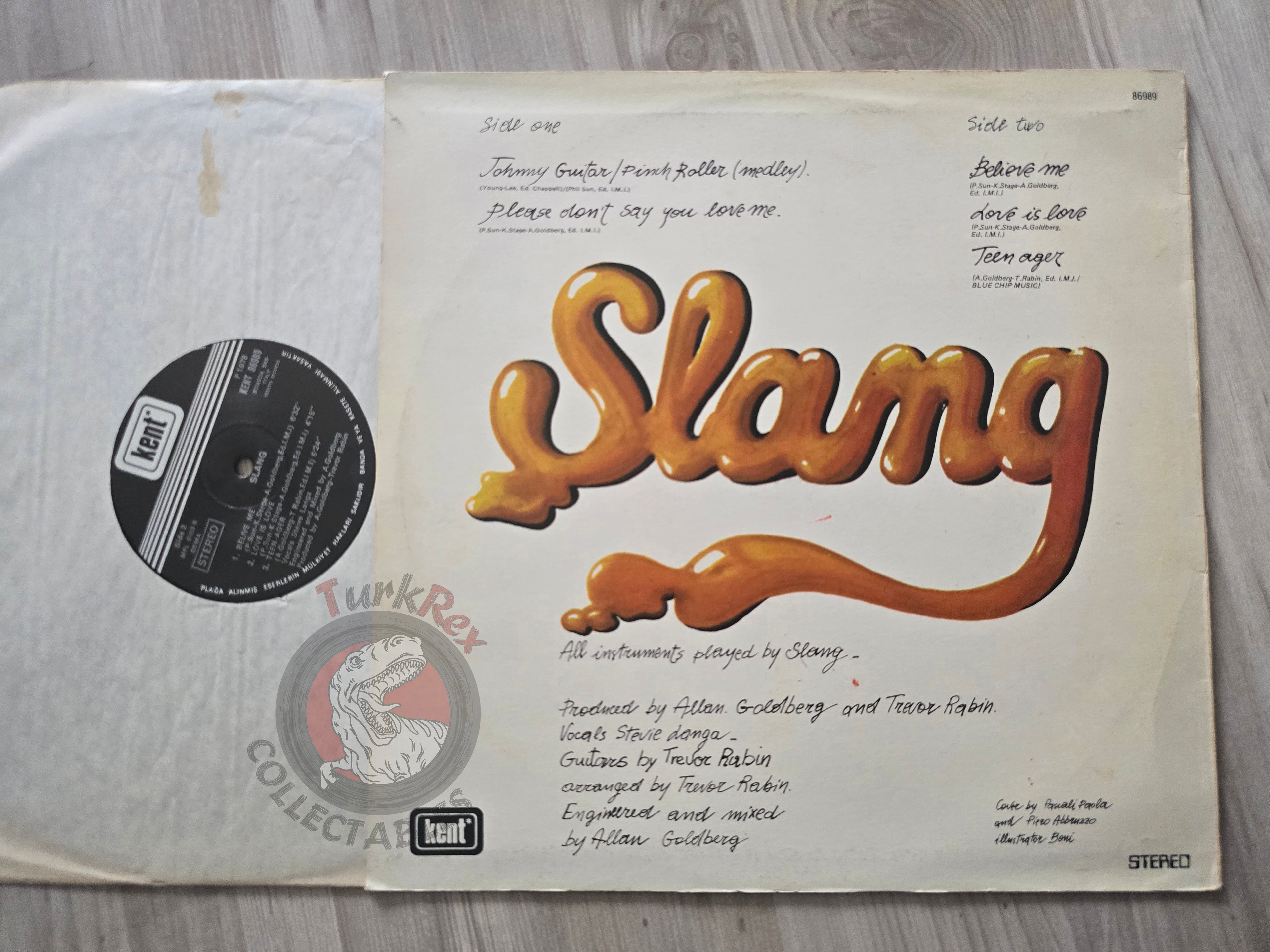 Slang – Slang Turkish Pressing Vinyl Turkey Edition