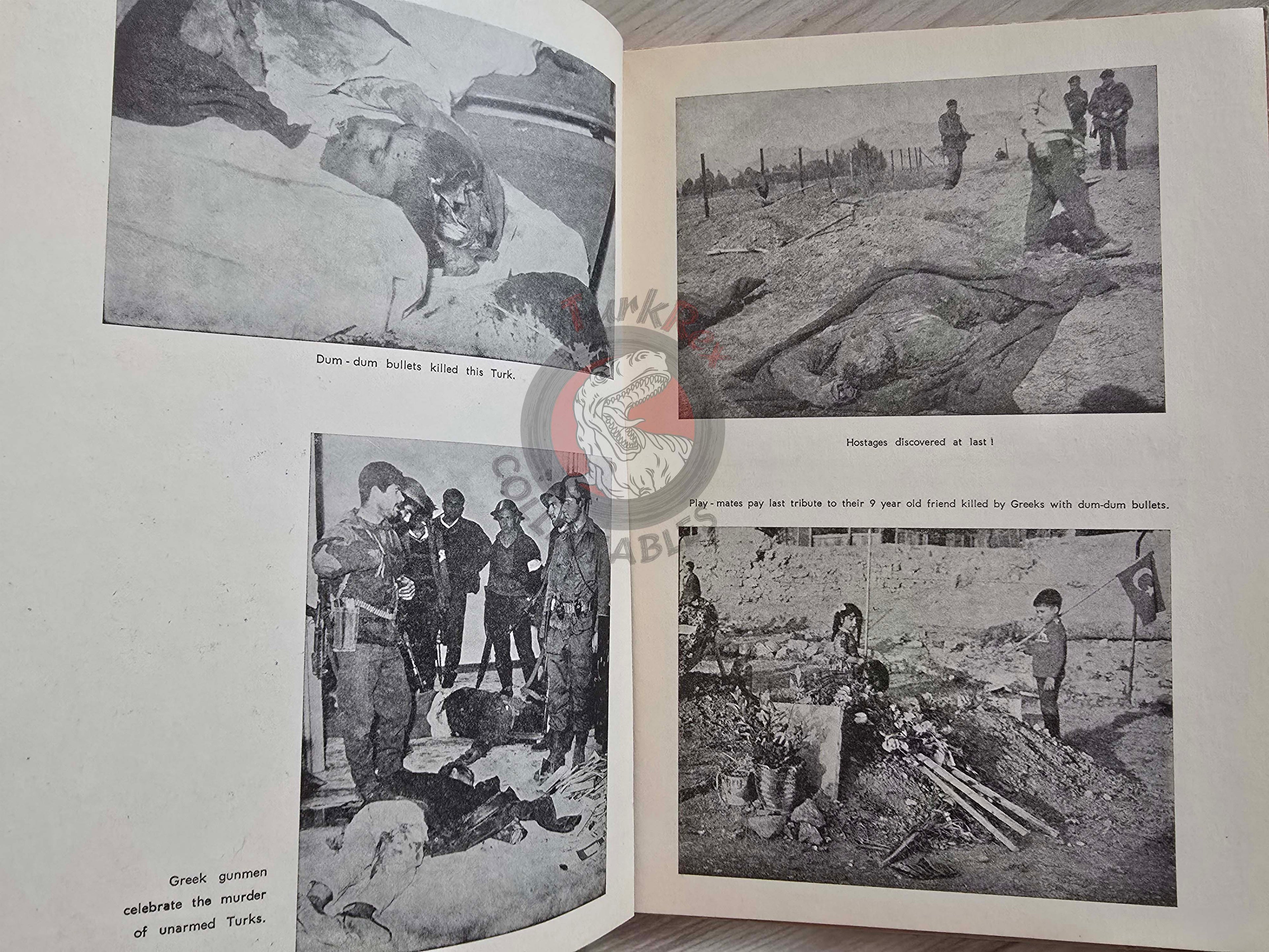 Cyprus: Past / Present / Future 1964 1st English Book Turkey with map and photos