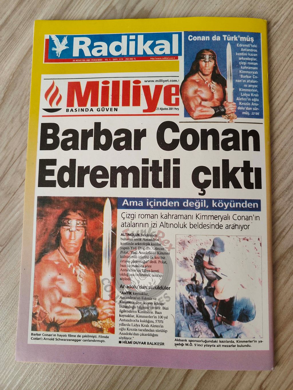 Imparator Conan #4 Conan the King #41 #42 Turkish Comic Turkey