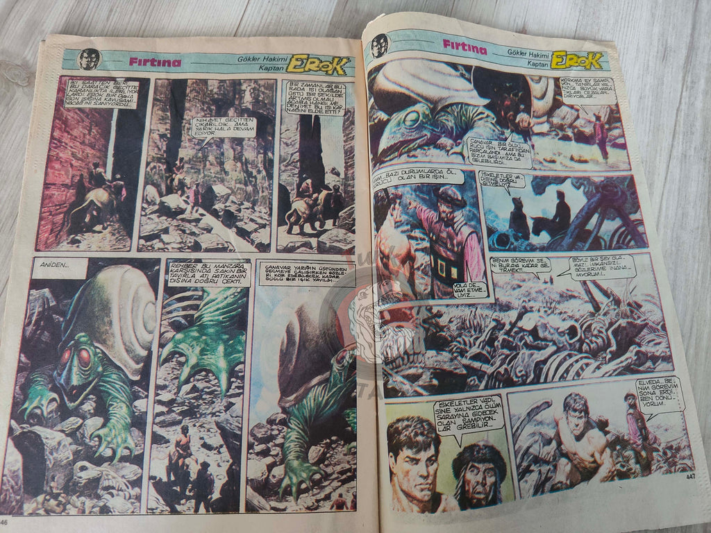 Asterix – Asterix in Spain early 90s Turkish Edition Comic Turkey