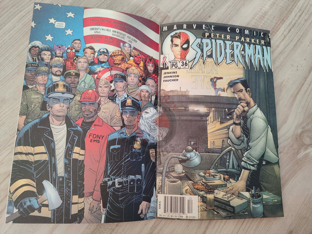 Spider-Man #7 2003 Turkish Comic Turkey The Amazing #36 Peter Parker #36 9/11