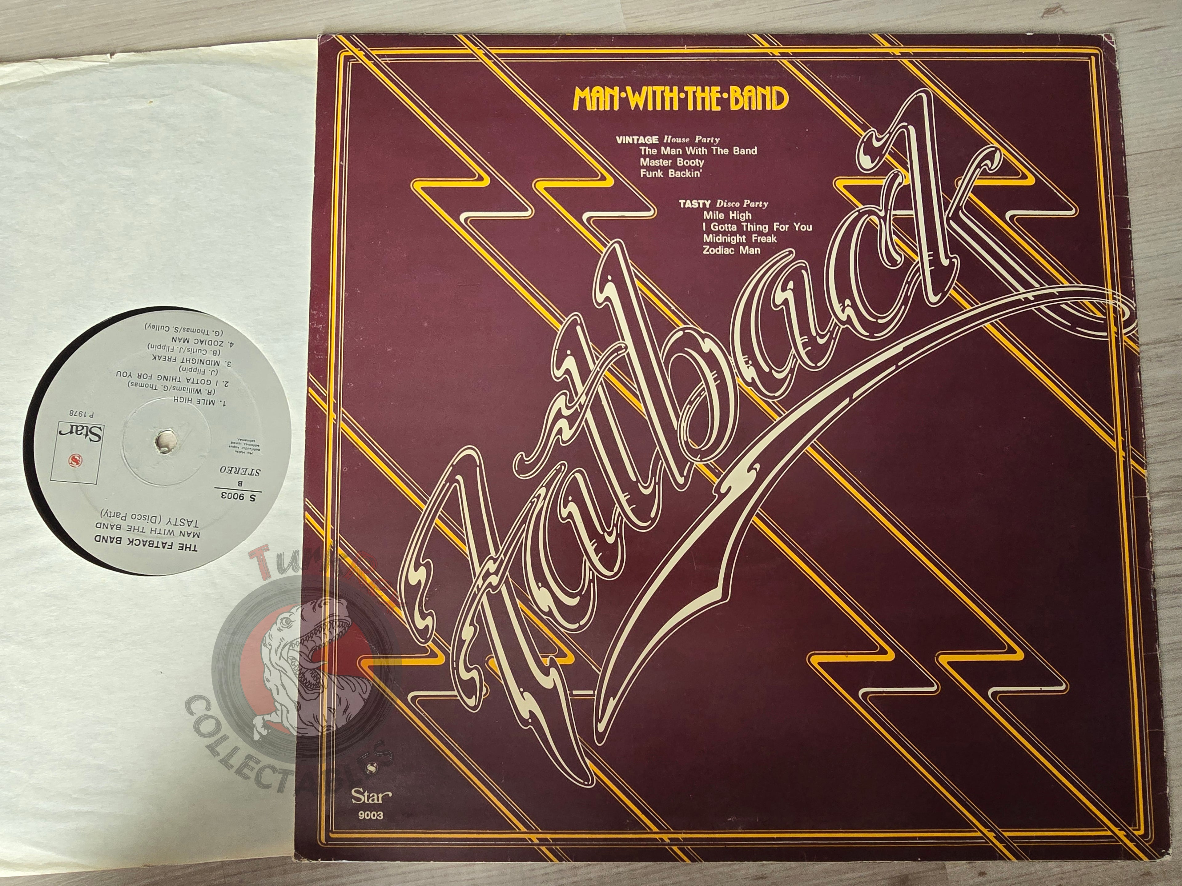 The Fatback Band – Man With The Band Turkish Pressing Vinyl Turkey Edition