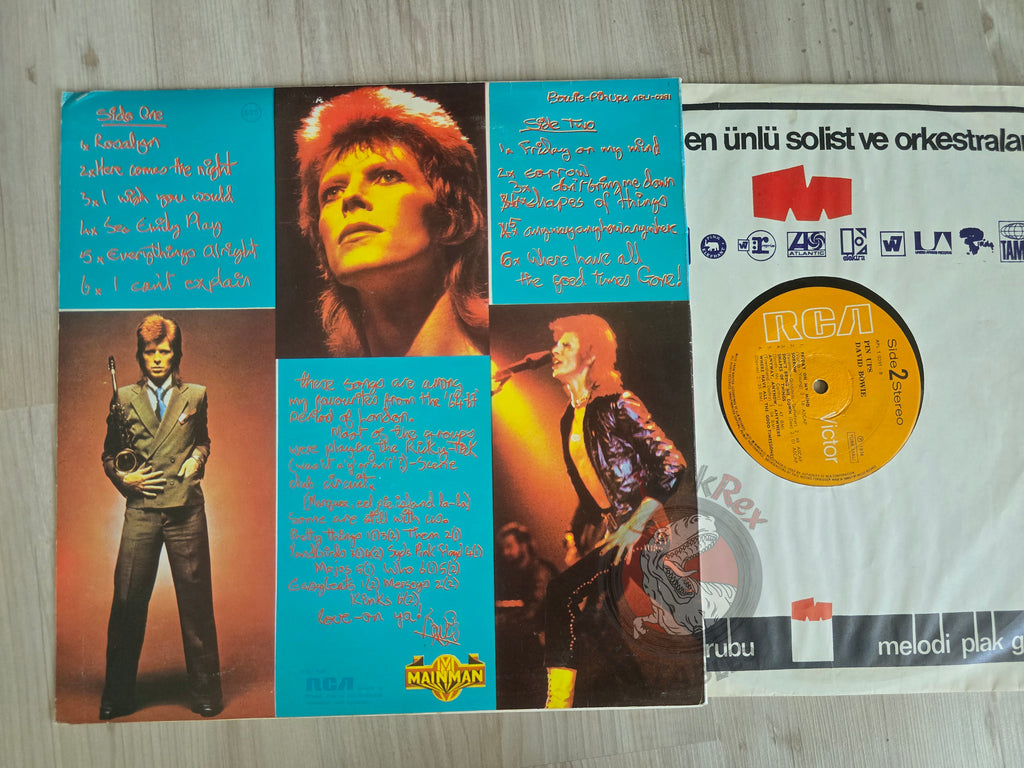David Bowie – Pinups Turkish Pressing Vinyl Turkey Edition