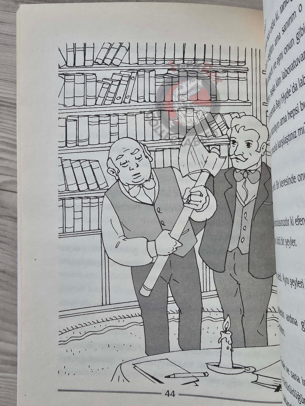 Robert Louis Stevenson – Dr Jekyll & Mr. Hyde 2004 Turkish Book Turkey Illustrated