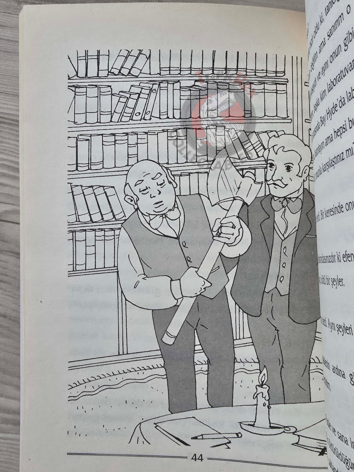 Robert Louis Stevenson – Dr Jekyll & Mr. Hyde 2004 Turkish Book Turkey Illustrated