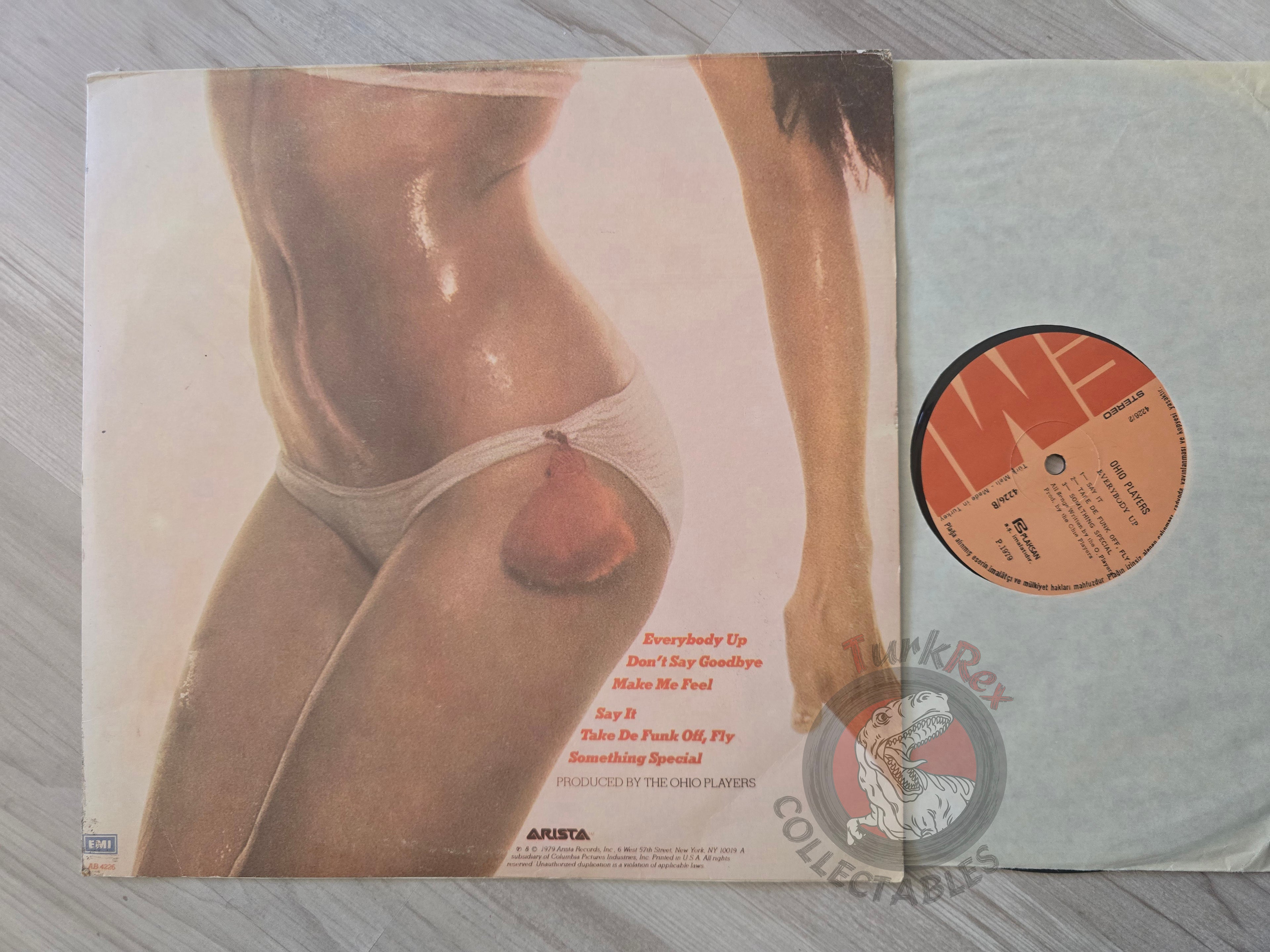 Ohio Players – Everybody Up Turkish Pressing Vinyl Turkey Edition