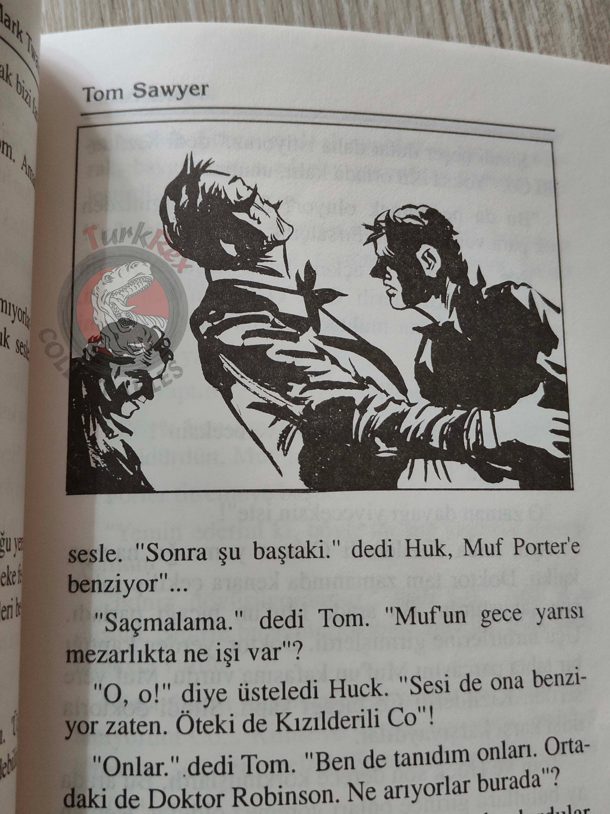 Mark Twain – Tom Sawyer 1997 Turkish Book Turkey Illustrated