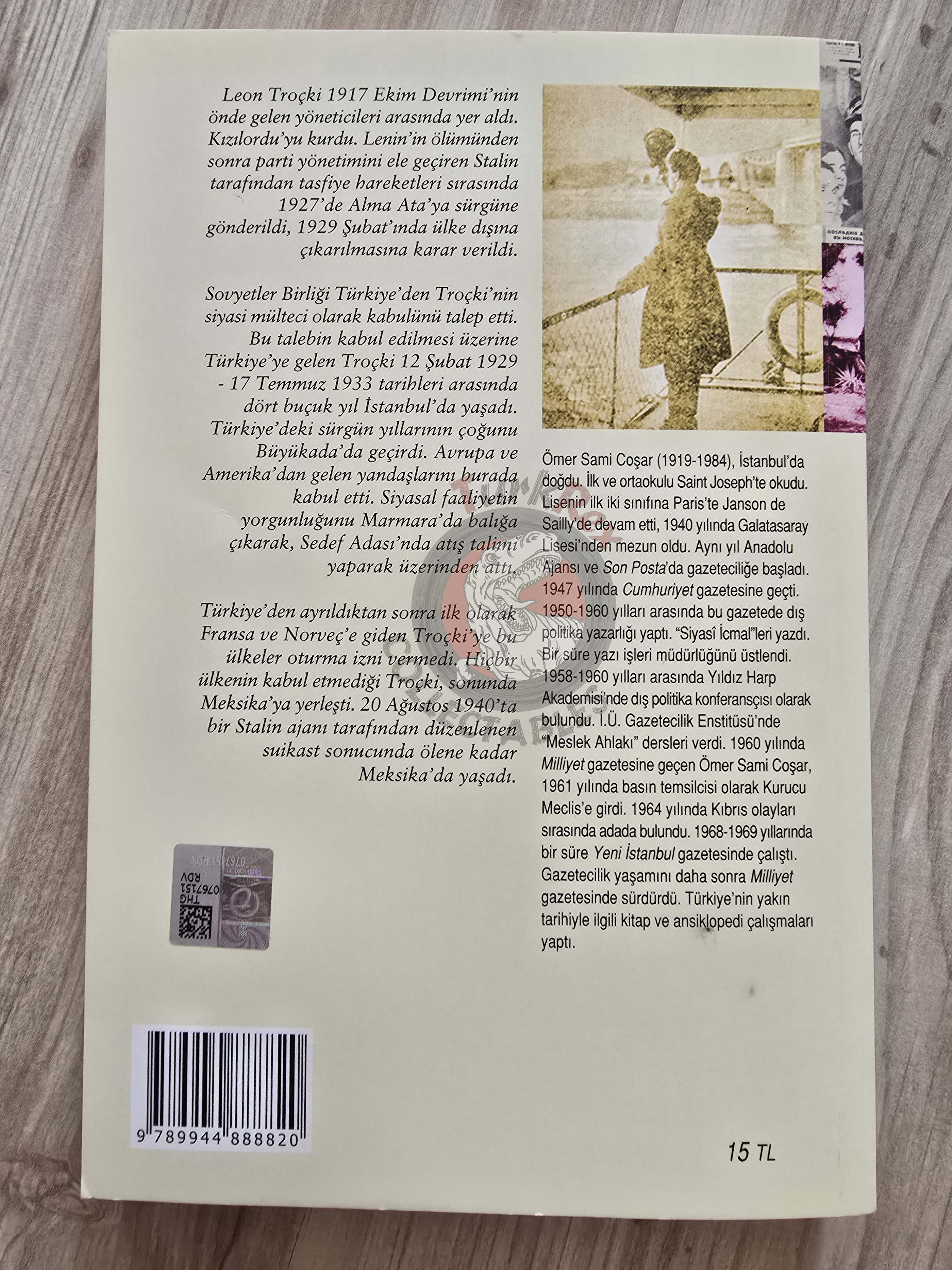 Ömer Sami Coşar – Trotsky in Istanbul 2020 Turkish Book Turkey