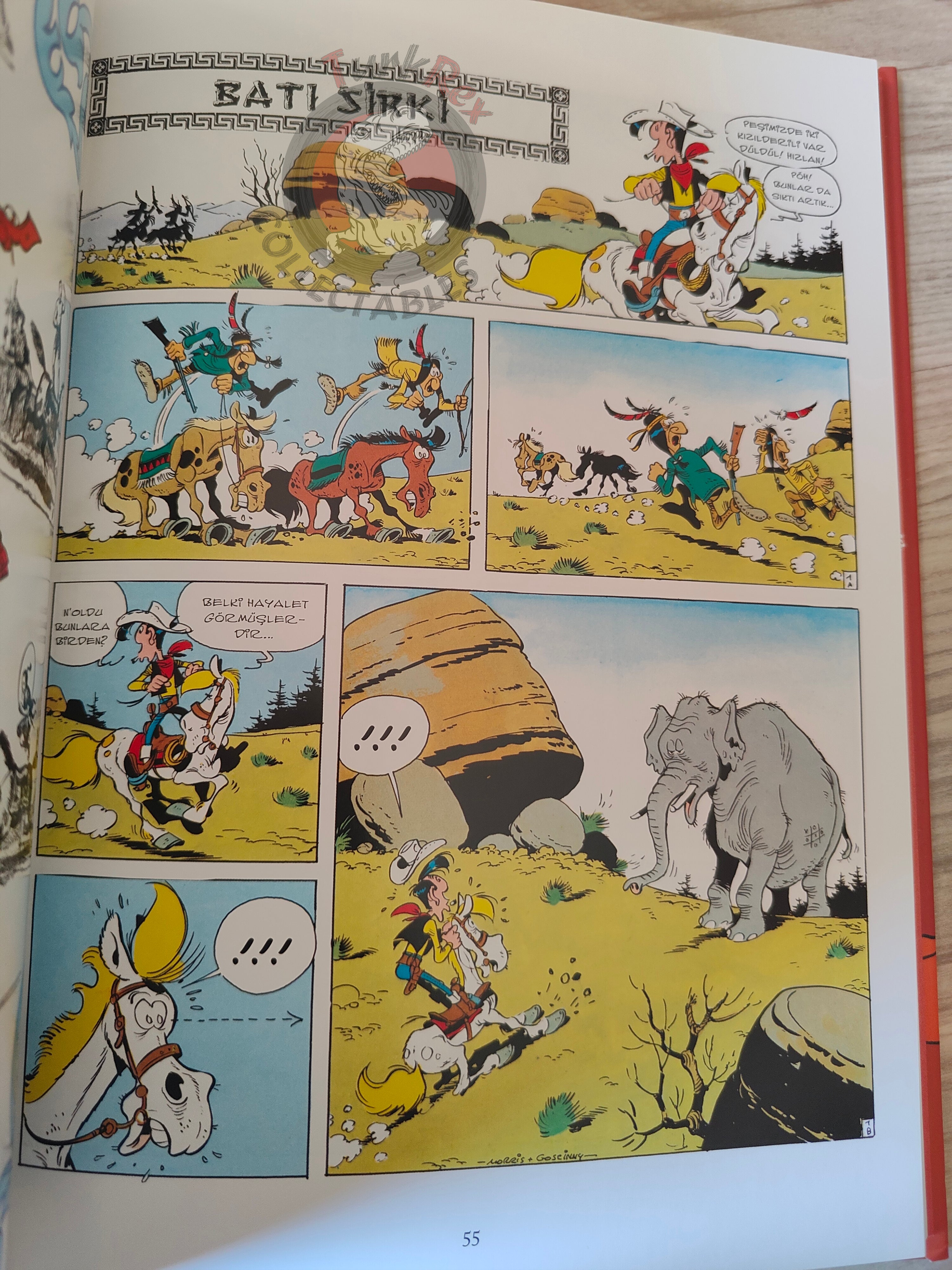 Lucky Luke – L'integrale #12 Turkish Comic Turkey Jesse James
