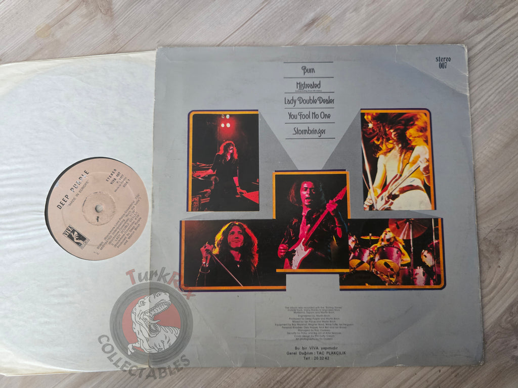 Deep Purple – Made In Europe Turkish Pressing Vinyl Turkey Edition 1