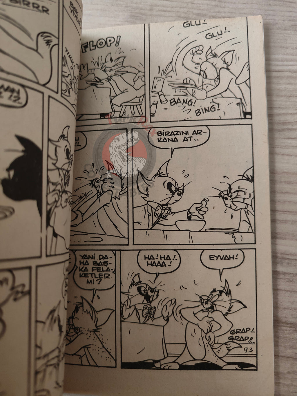 Lucky Luke - Contre Joss Jamon 1980s Turkish Comic Turkey Tom and Jerry