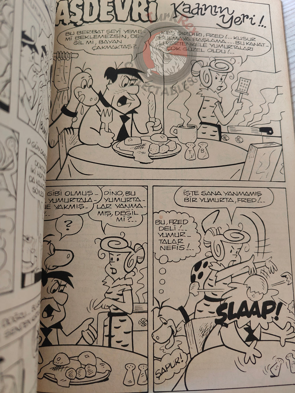 The Flintstones –  Altın Seri #27 80s Turkish Comic Turkey