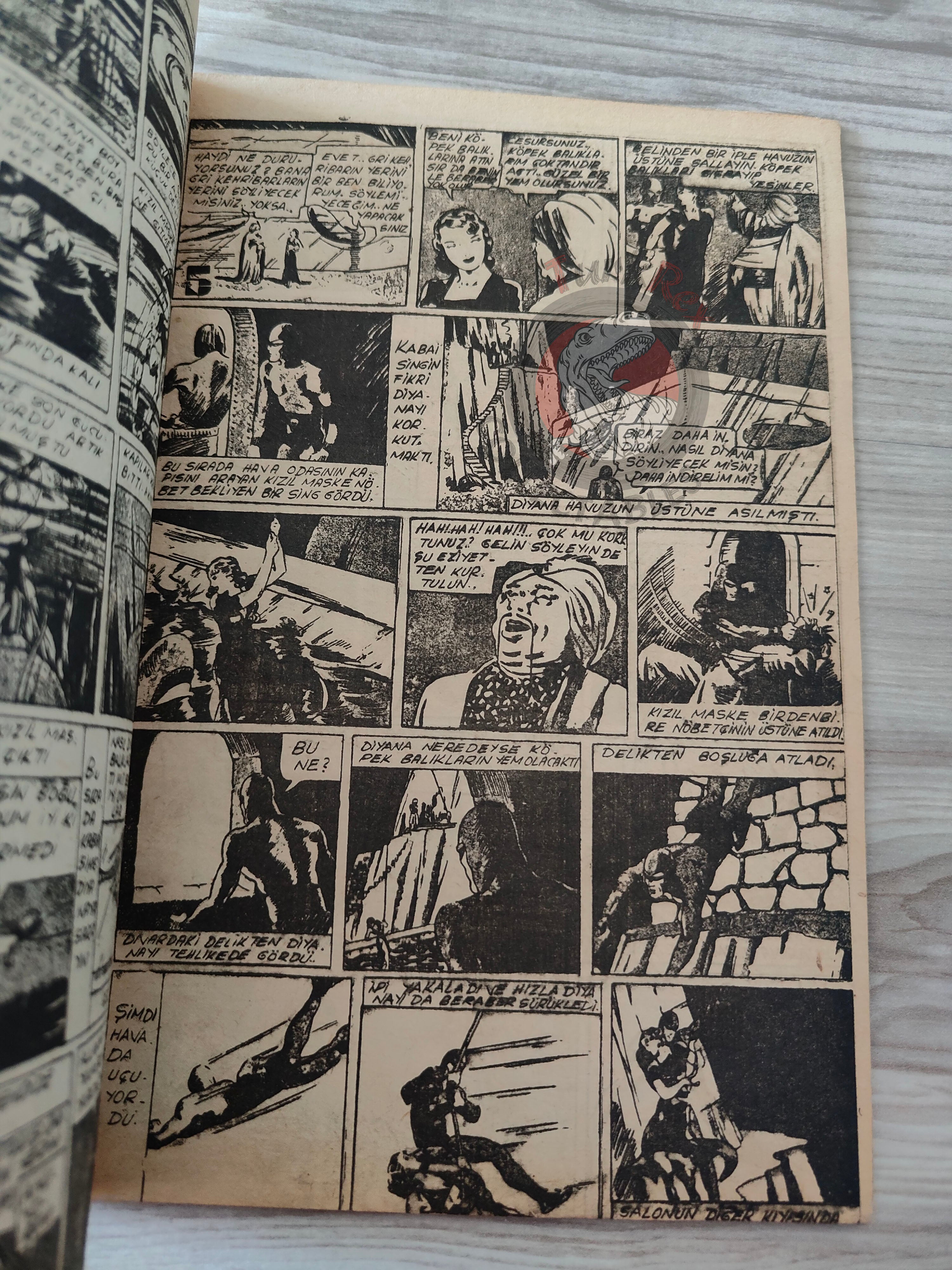 The Phantom 1943 The Singh Brotherhood Turkish Comic Turkey