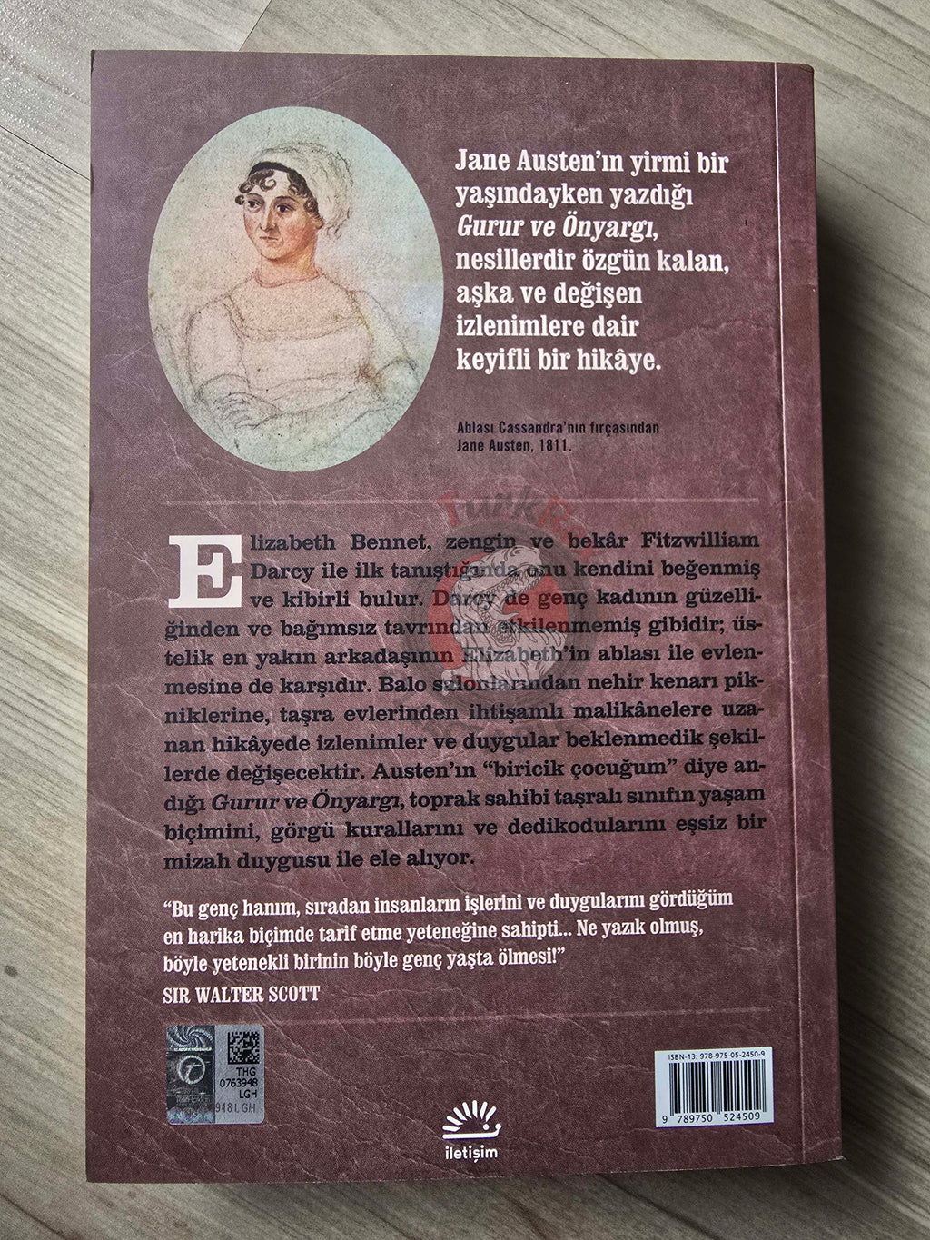 Jane Austen – Pride and Prejudice 2018 Turkish Book Turkey