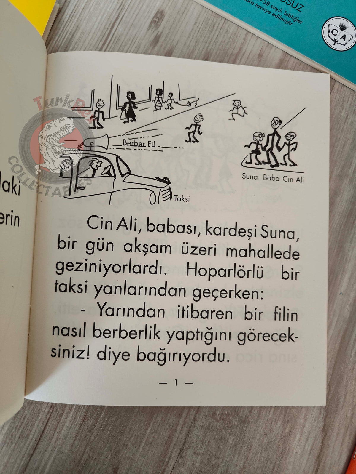 Cin Ali Series – Rasim Kaygusuz 2013 Turkish Book Turkey Illustrated Education