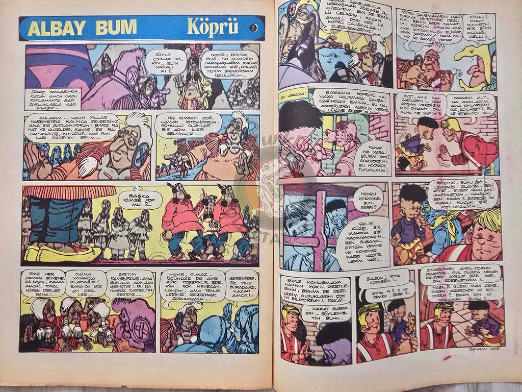 Milliyet Çocuk #15 1973 Turkish Comic Mag Turkey Tintin Jim Lacy Il Colonnello Caster’Bum Einstein