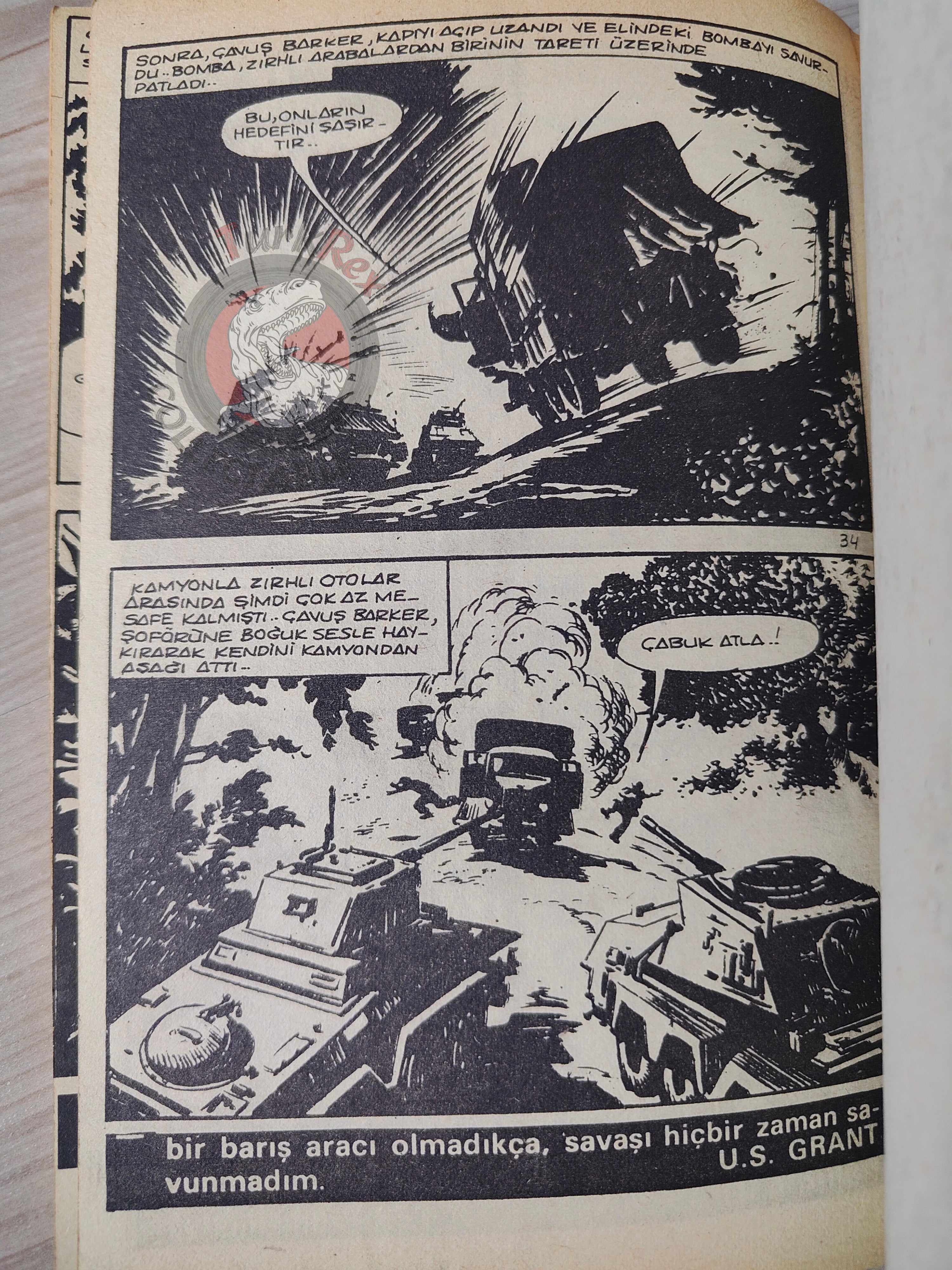 War Picture Library #1 1978 Turkish Comic Turkey WW2 stories